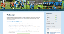 Desktop Screenshot of pepperellsoccer.org